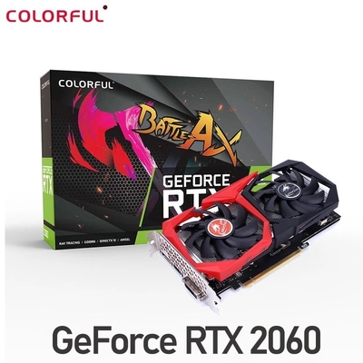 多彩なGeForce RTX 2060極度のGDDR6抗夫のグラフィックス・カードPCIはX16 3.0を表現する